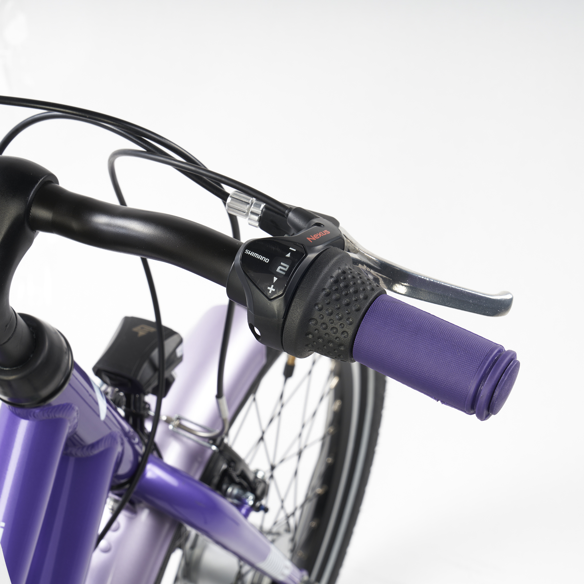 S'COOL chiX pro alu 20" Purple - Lavender 3-Speed 6+