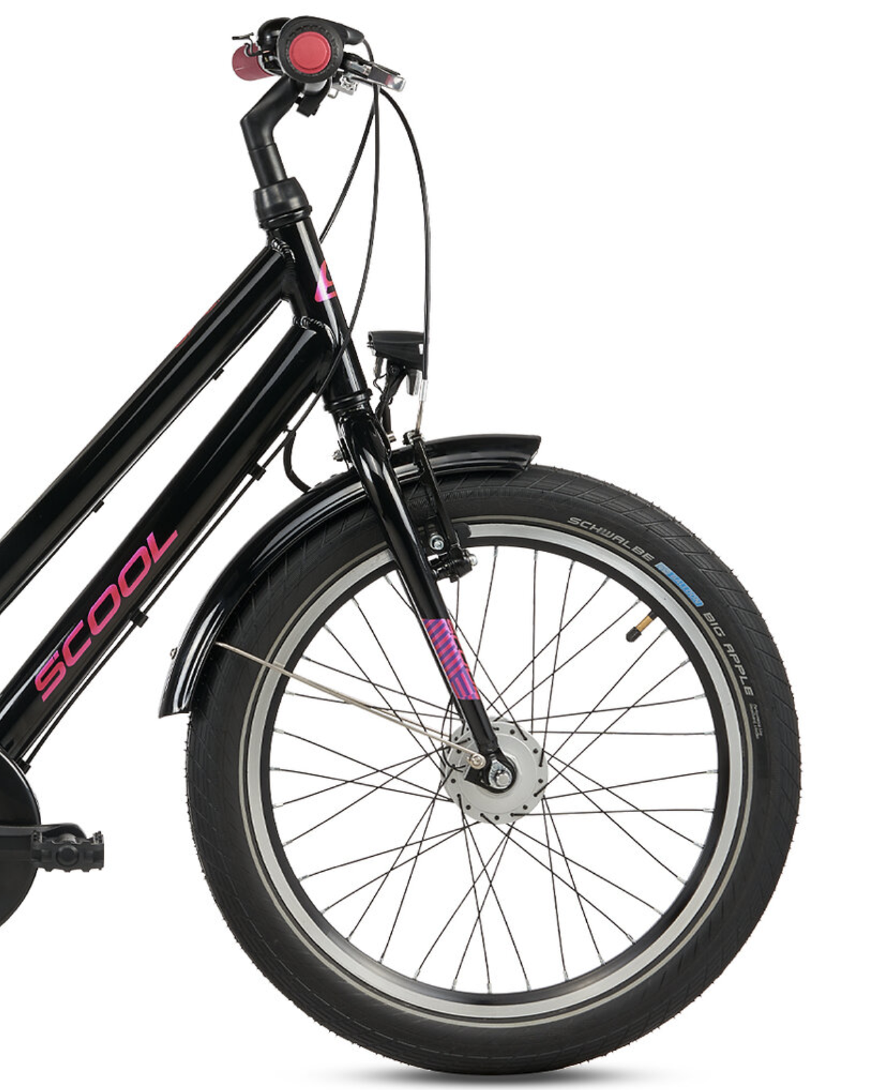S'COOL chiX pro alu 20" Oxid - Pink 3-Speed 6+