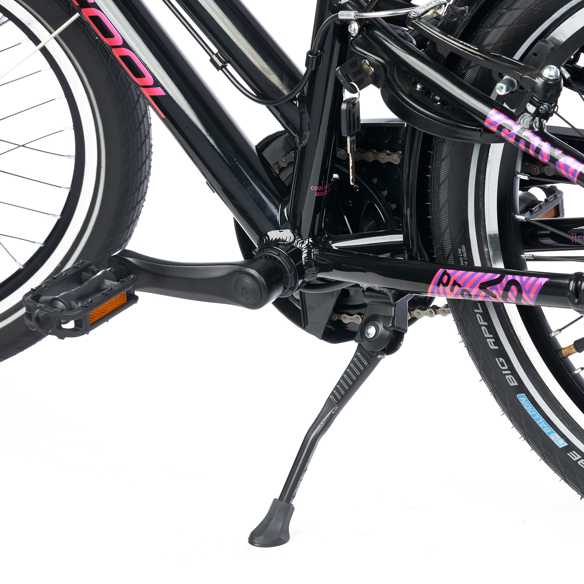 S'COOL chiX pro alu 20" Oxid - Pink 3-Speed 6+
