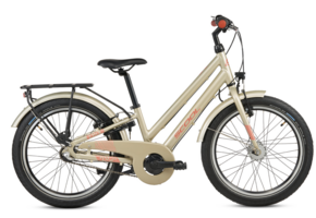40% Korting! S'COOL chiX pro alu 20" Champagne 3-Speed 6+