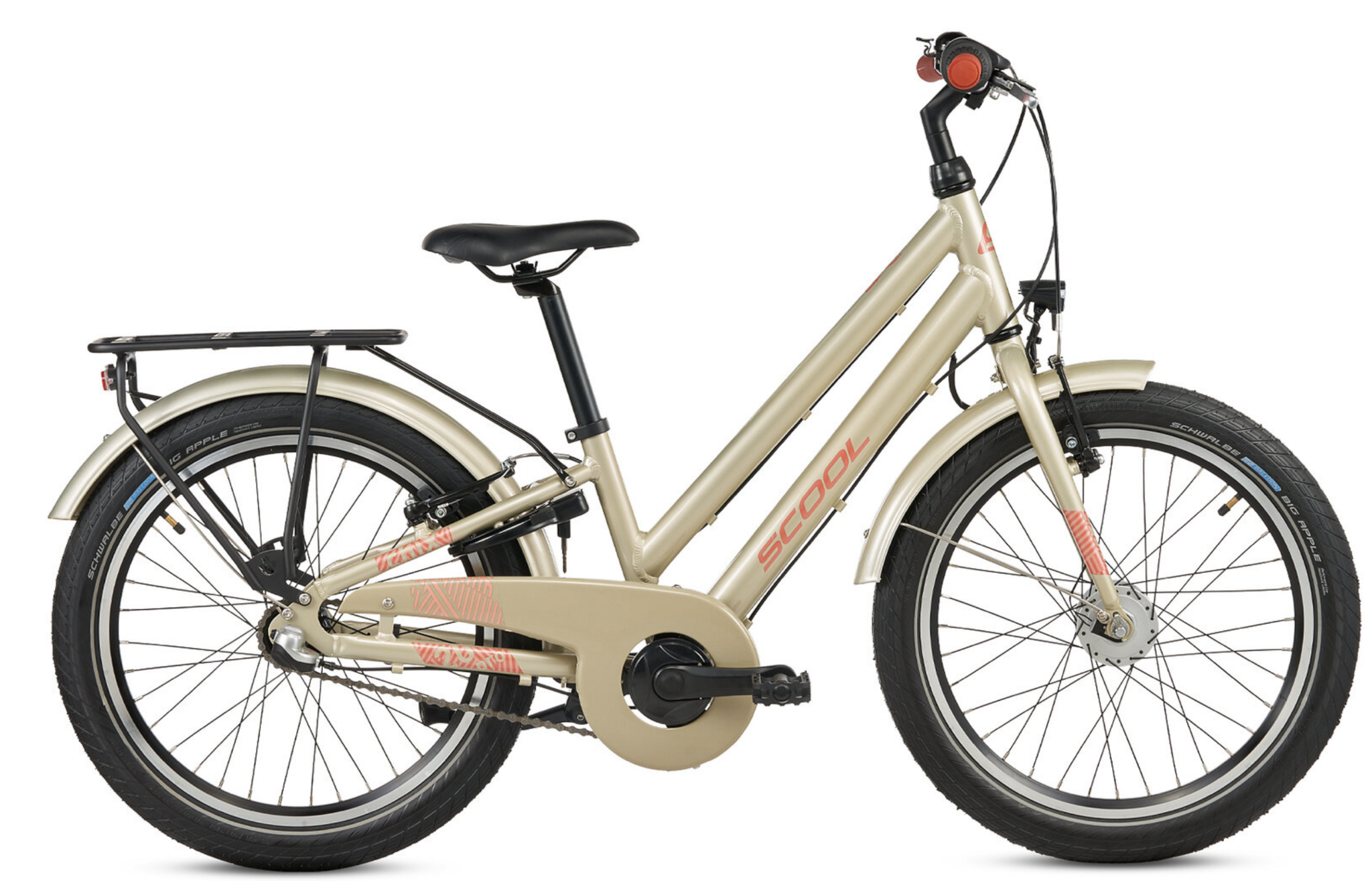 S'COOL chiX pro alu 20" Champagne 3-Speed 6+