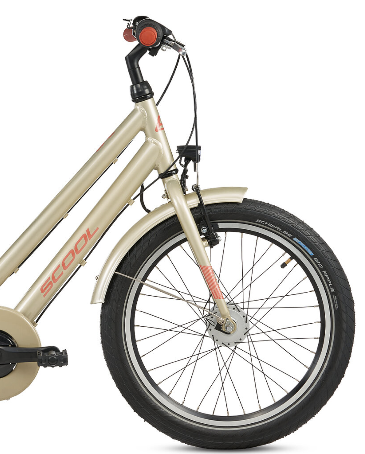 S'COOL chiX pro alu 20" Champagne 3-Speed 6+