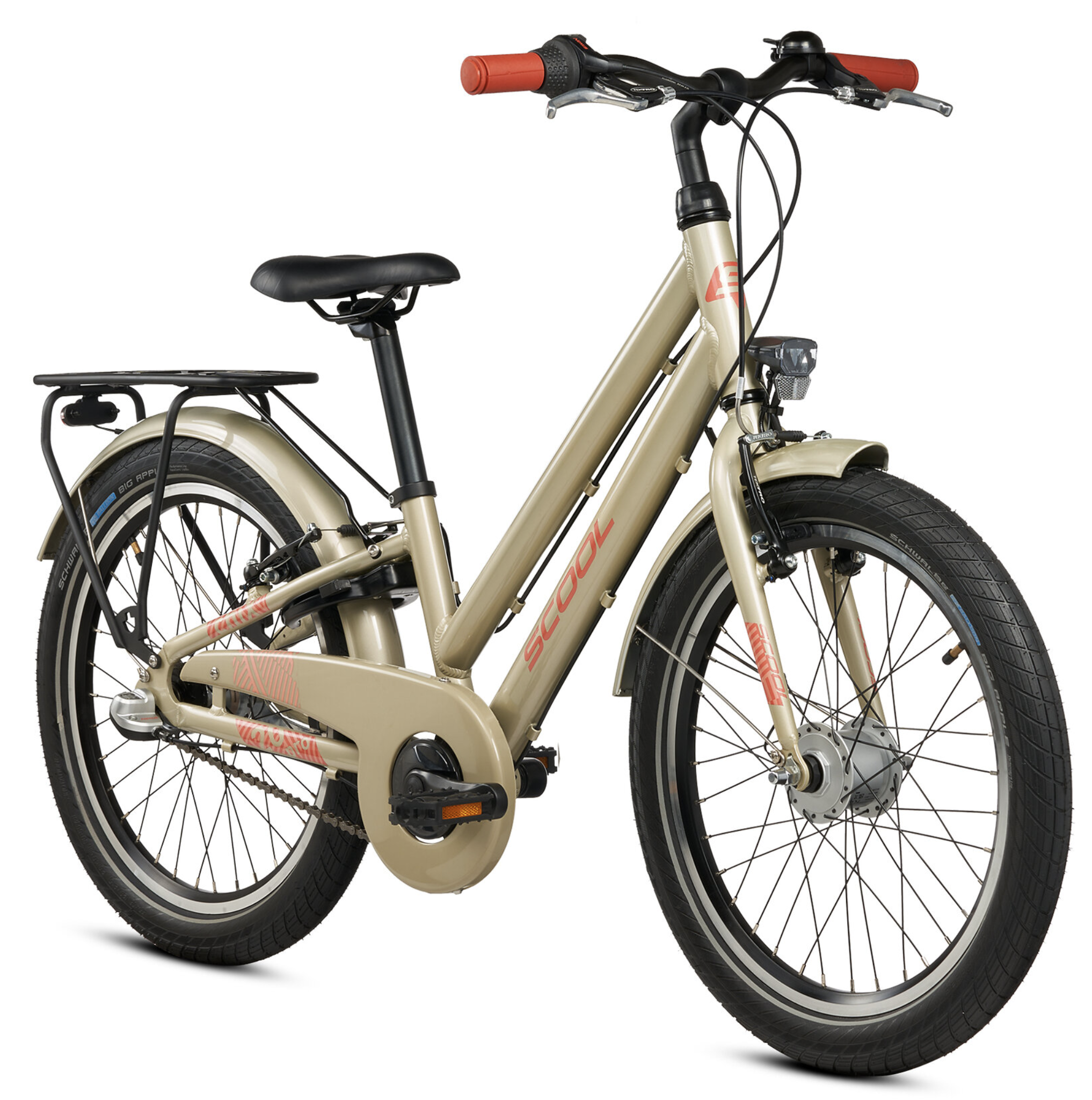 S'COOL chiX pro alu 20" Champagne 3-Speed 6+