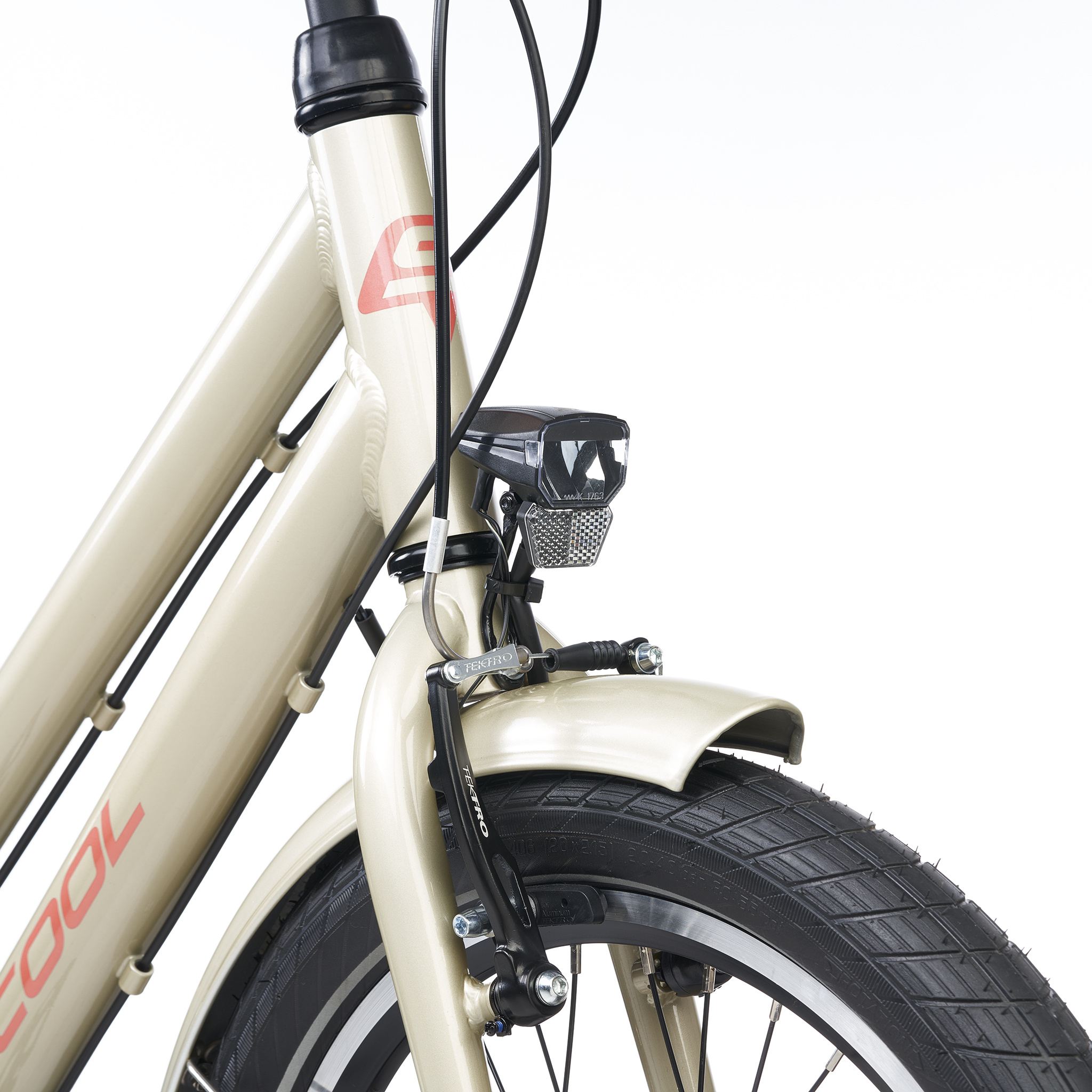 S'COOL chiX pro alu 20" Champagne 3-Speed 6+