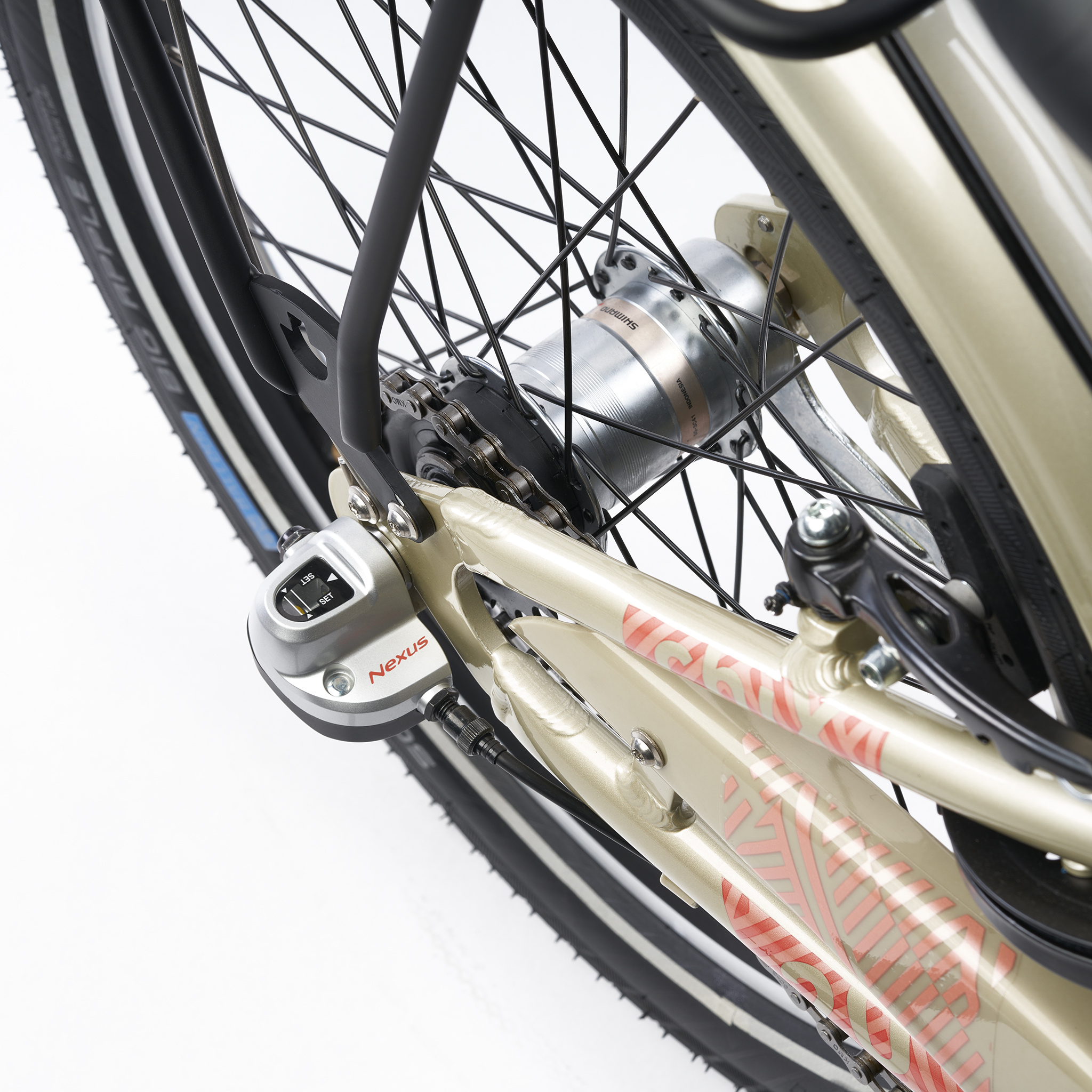 S'COOL chiX pro alu 20" Champagne 3-Speed 6+