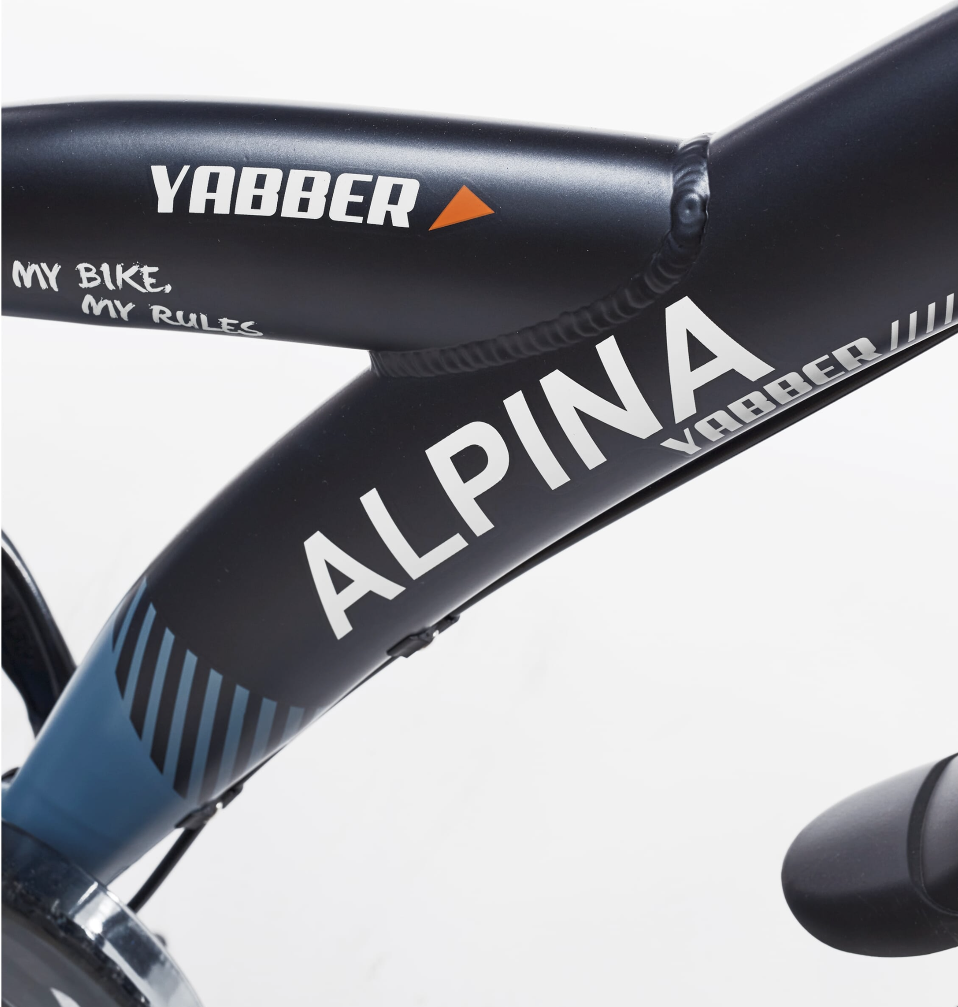 Showroom model - Alpina Yabber jongensfiets 22" Stone Blue - Navy 6+