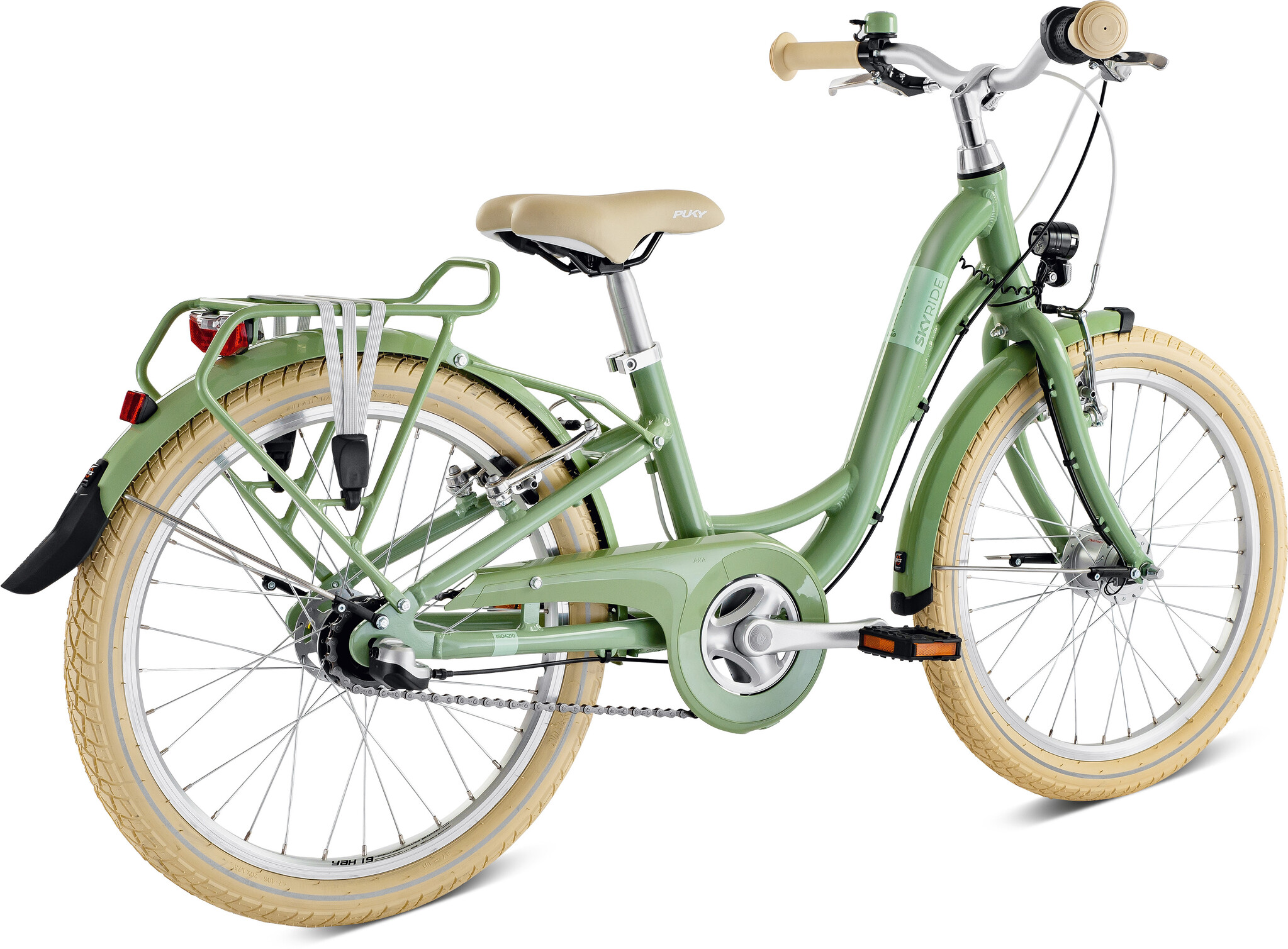 Showroom model - Puky Skyride 20" 3-speed Retro Groen Classic 6+
