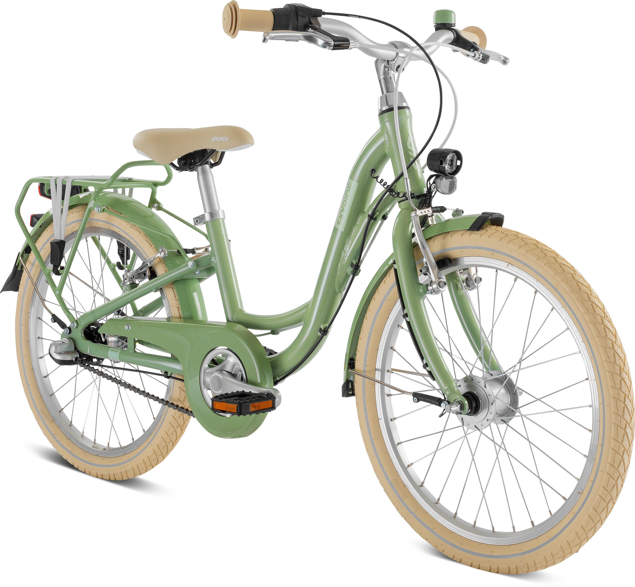 Showroom model - Puky Skyride 20" 3-speed Retro Groen Classic 6+
