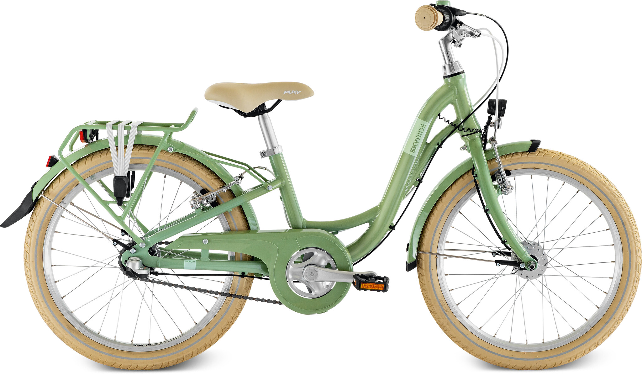 Showroom model - Puky Skyride 20" 3-speed Retro Groen Classic 6+