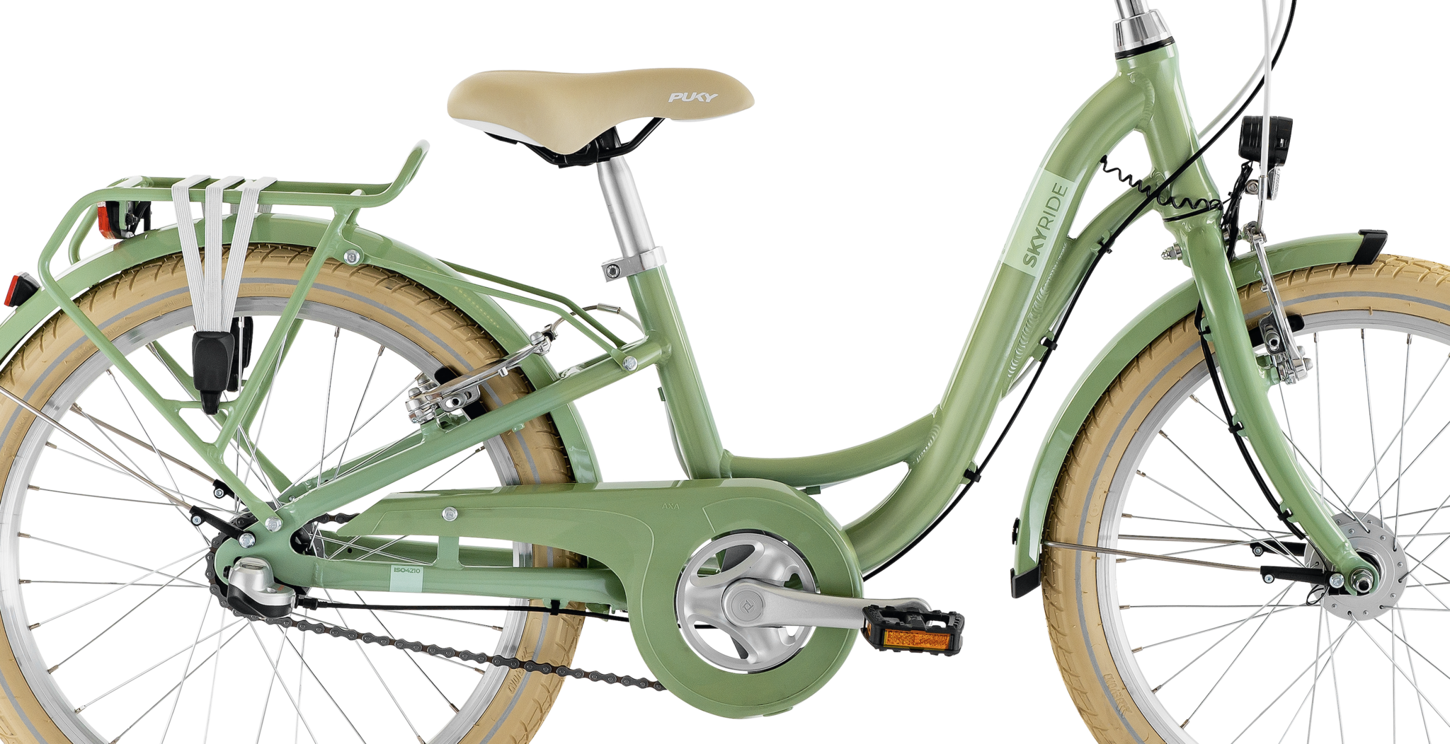 Showroom model - Puky Skyride 20" 3-speed Retro Groen Classic 6+