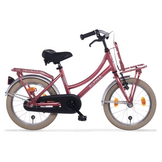 Showroom model - Alpina Cargo meisjesfiets met voordrager 16" Berry Red Matt 4+