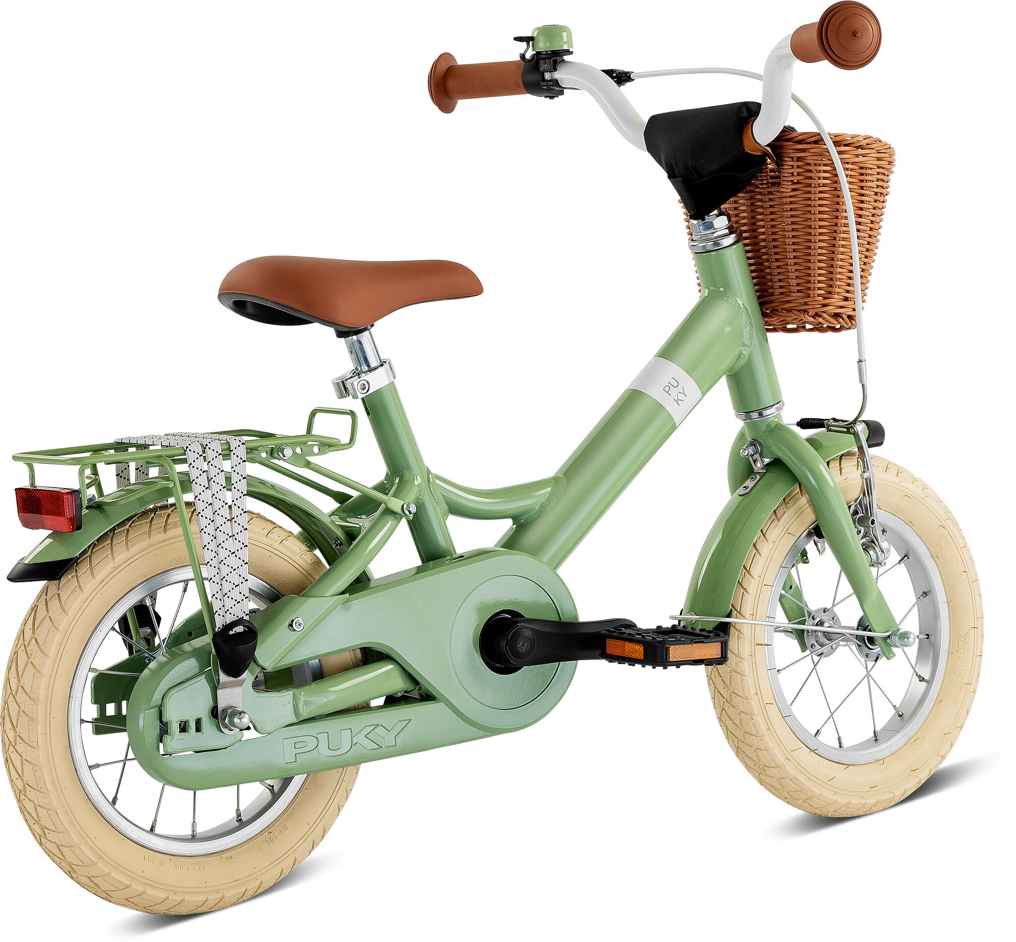 Showroom model - Puky 12" YOUKE Classic retro groen 3+