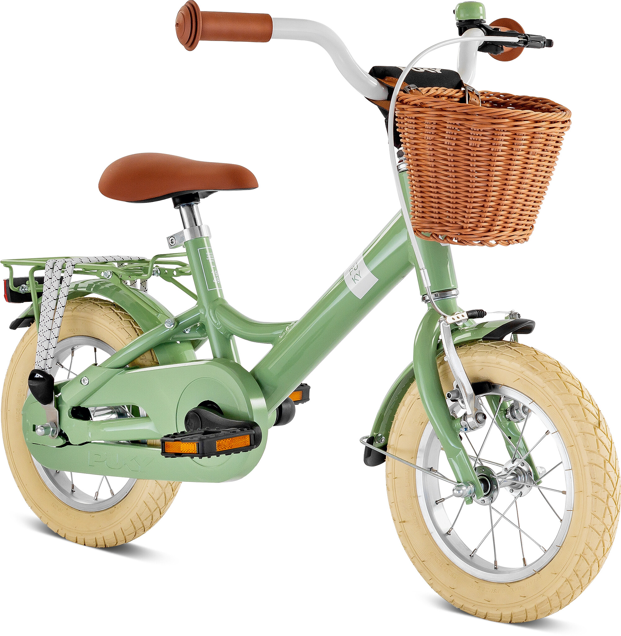Showroom model - Puky 12" YOUKE Classic retro groen 3+