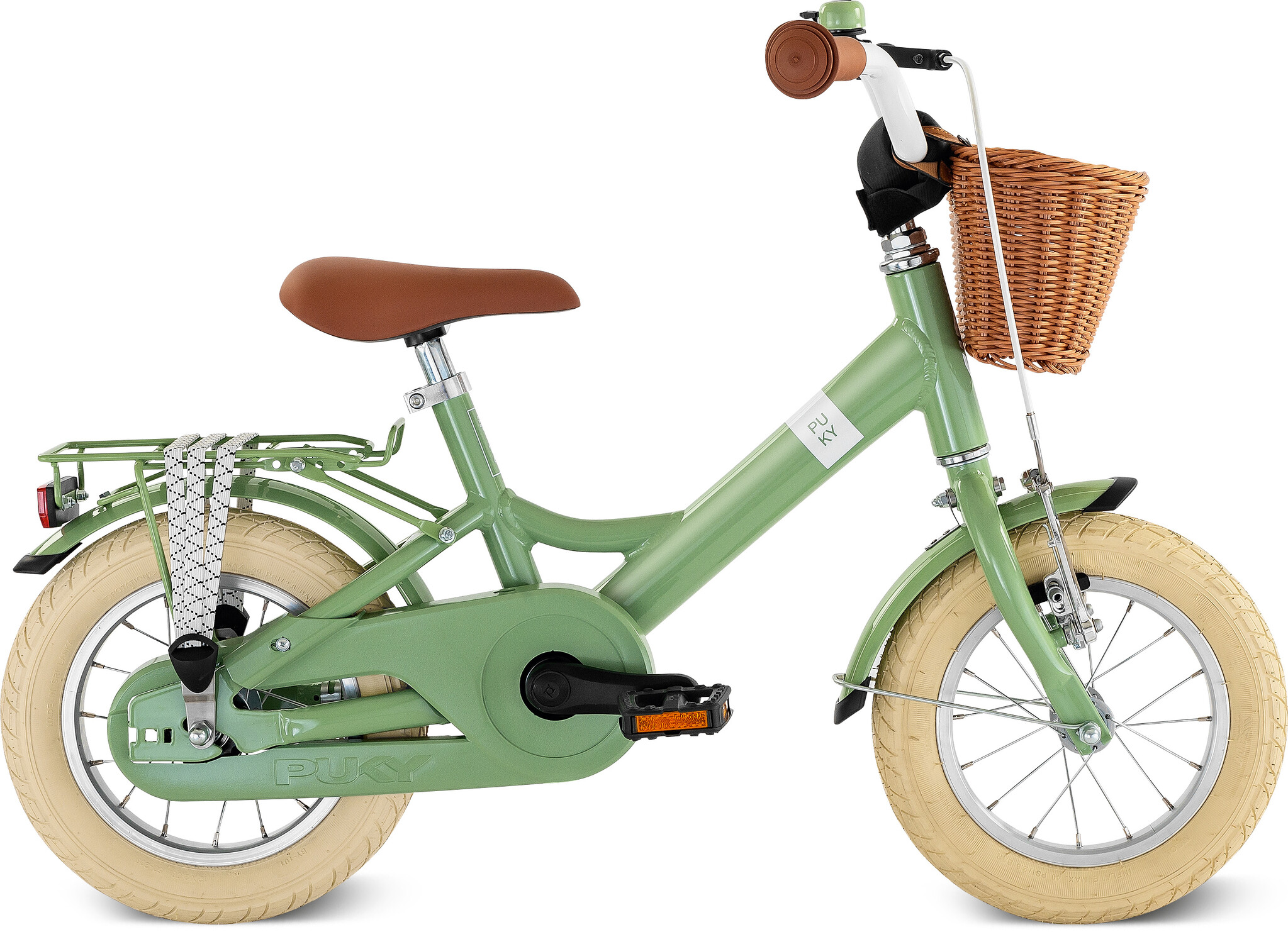 Showroom model - Puky 12" YOUKE Classic retro groen 3+