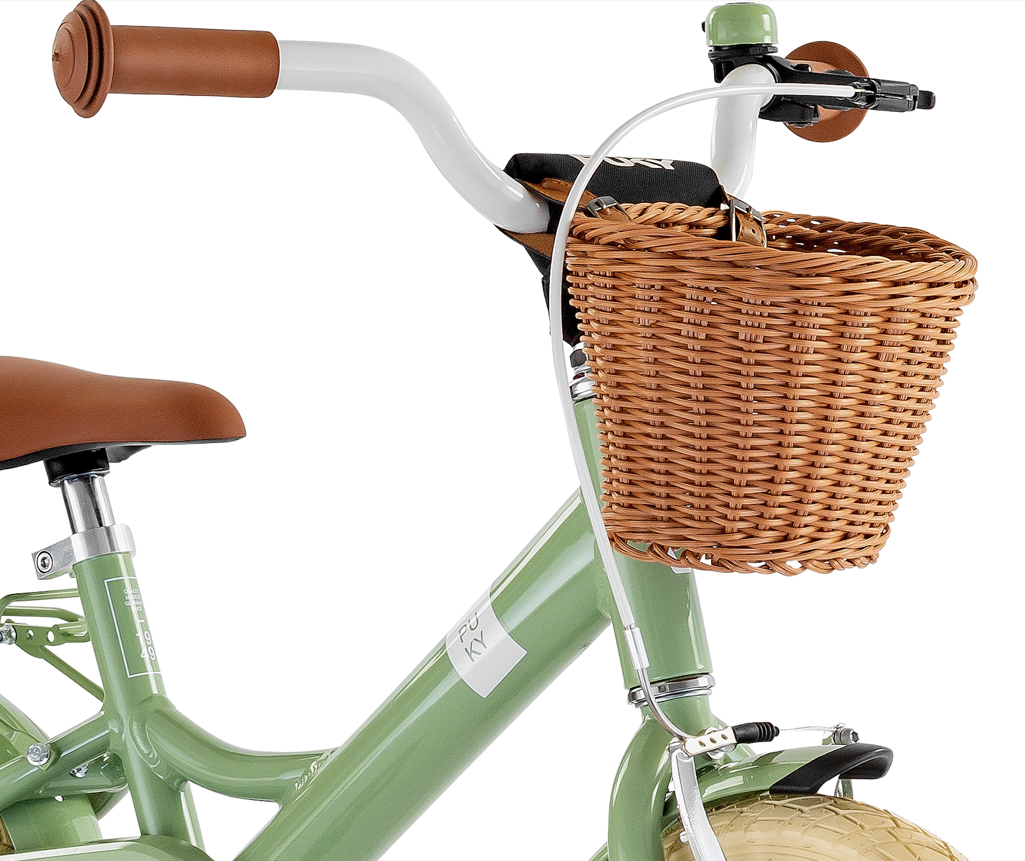 Showroom model - Puky 12" YOUKE Classic retro groen 3+