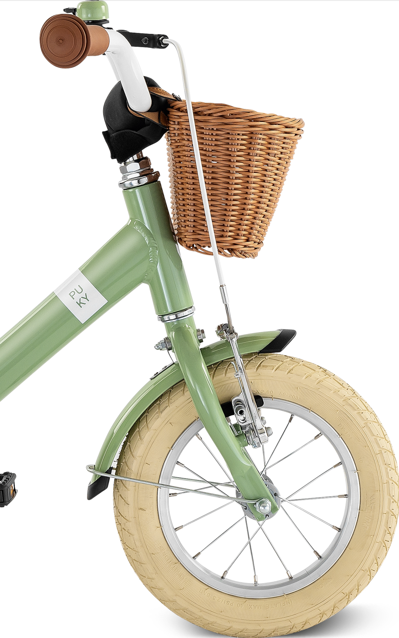 Showroom model - Puky 12" YOUKE Classic retro groen 3+