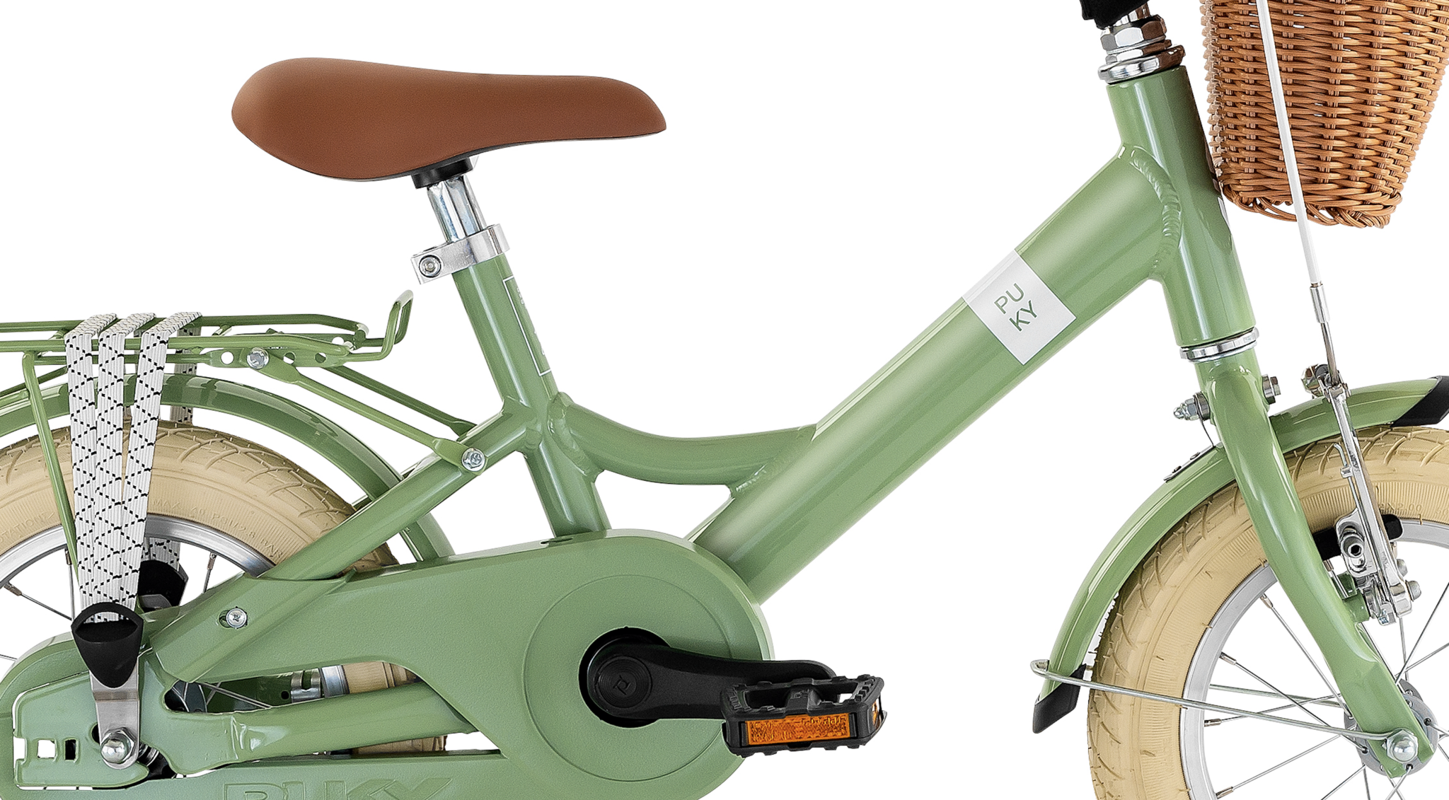 Showroom model - Puky 12" YOUKE Classic retro groen 3+