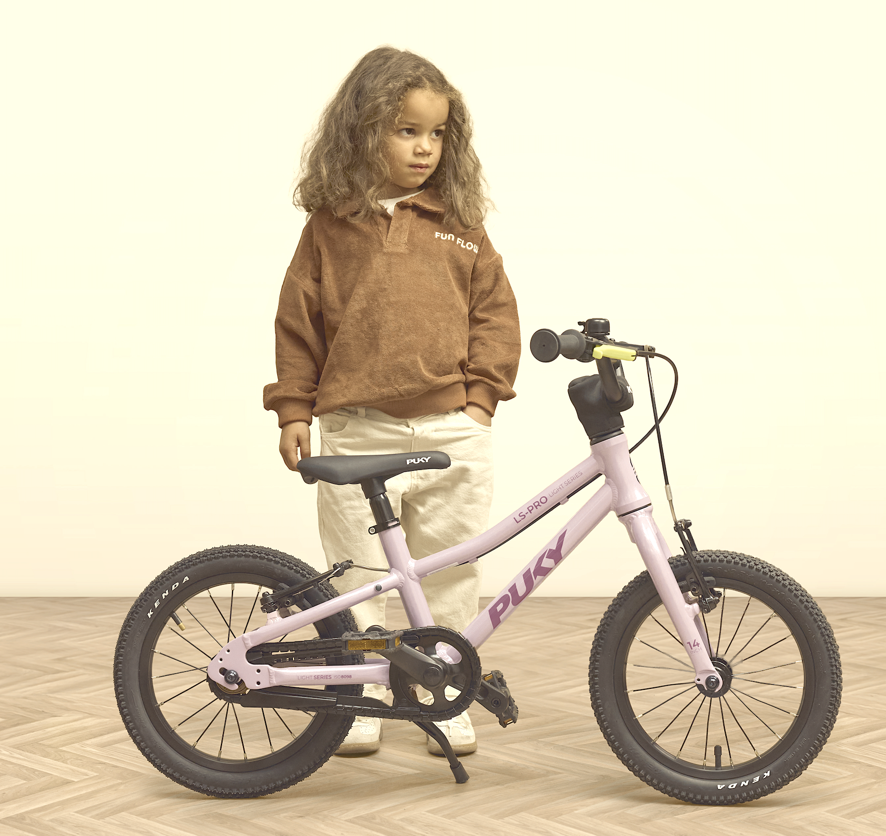 Showroom model - Puky 14" Alu LS-PRO pearl pink 3+