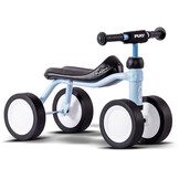 Showroom model - Pukylino oefenfiets met 4 wielen Retro Blauw 1+