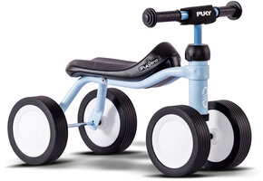 Showroom model - Pukylino oefenfiets met 4 wielen Retro Blauw 1+