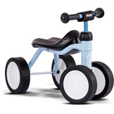 Showroom model - Pukylino oefenfiets met 4 wielen Retro Blauw 1+