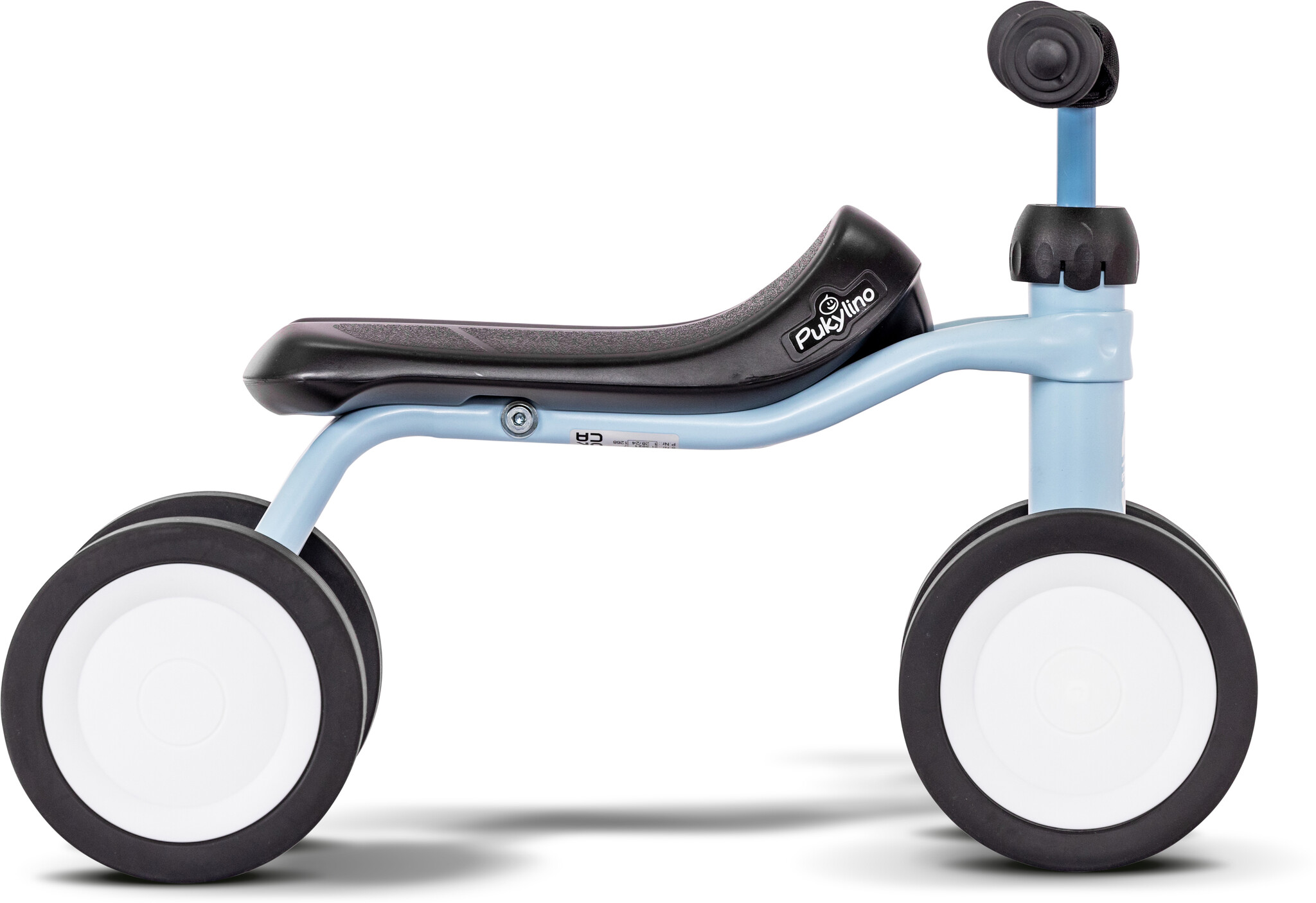 Showroom model - Pukylino oefenfiets met 4 wielen Retro Blauw 1+