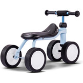 Showroom model - Pukylino oefenfiets met 4 wielen Retro Blauw 1+