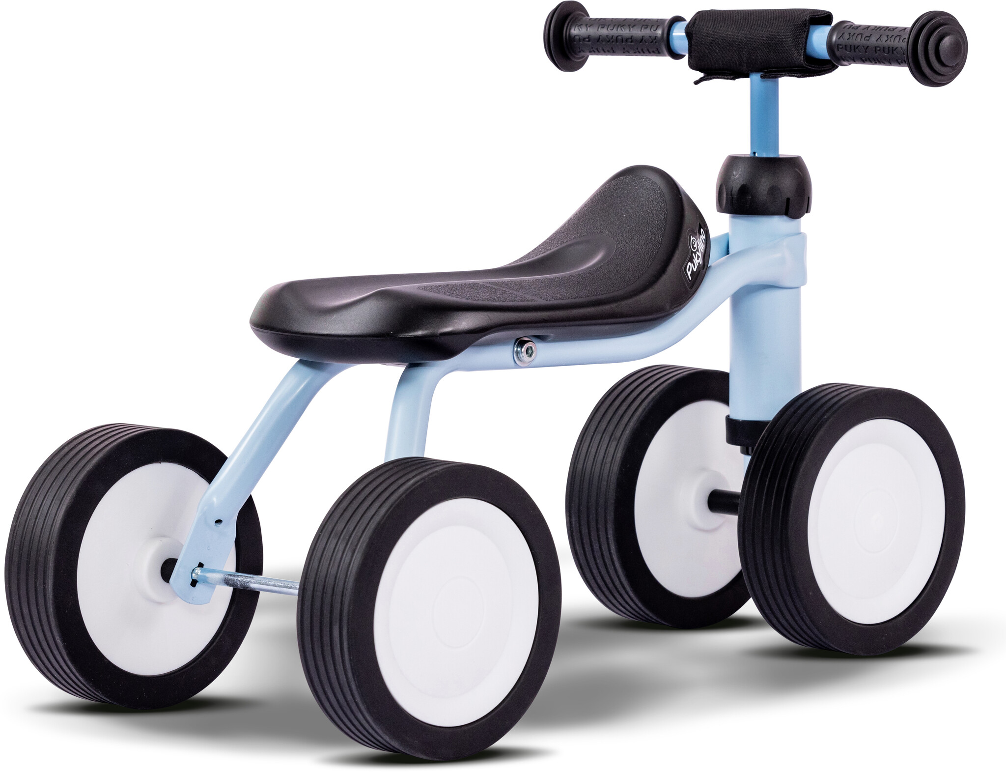 Showroom model - Pukylino oefenfiets met 4 wielen Retro Blauw 1+
