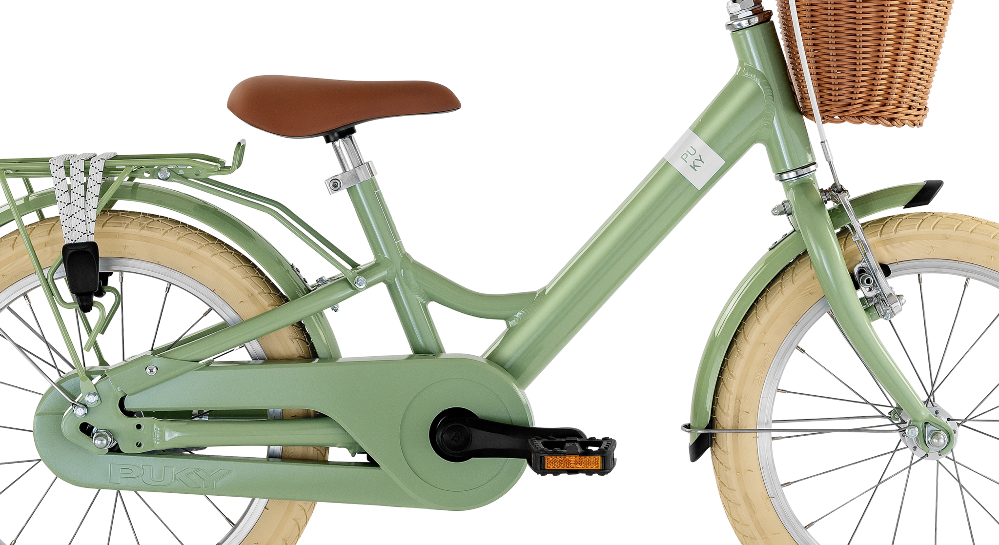 Showroom model - Puky 16" YOUKE Classic retro groen 4+