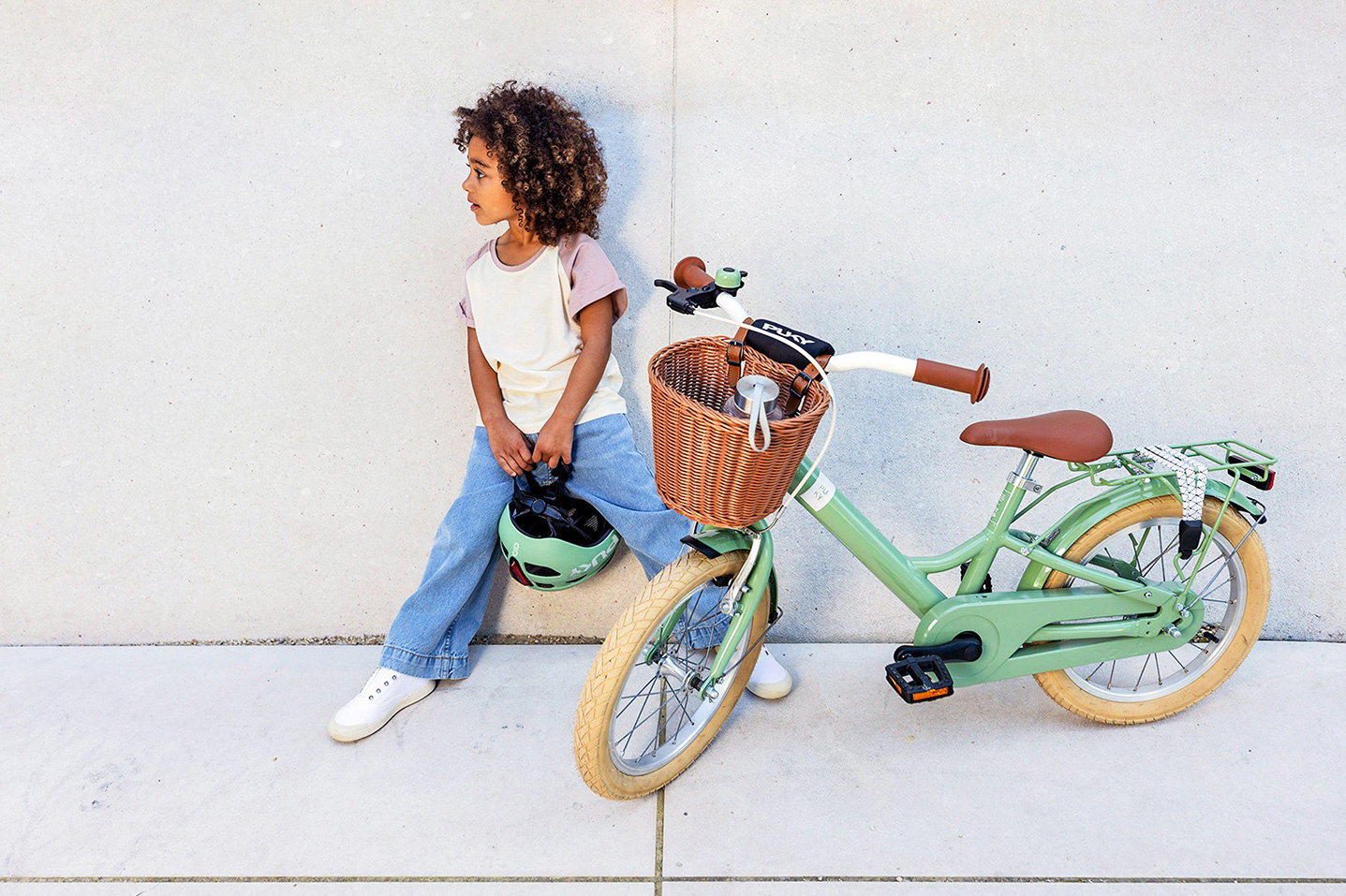 Showroom model - Puky 16" YOUKE Classic retro groen 4+