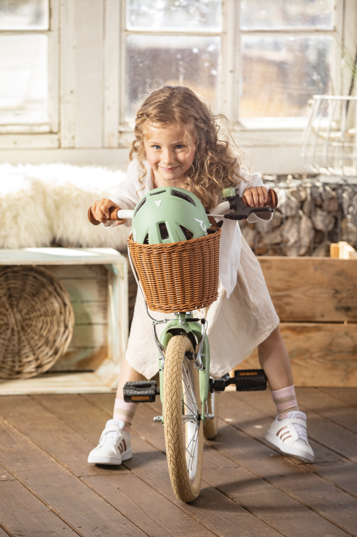 Showroom model - Puky 16" YOUKE Classic retro groen 4+