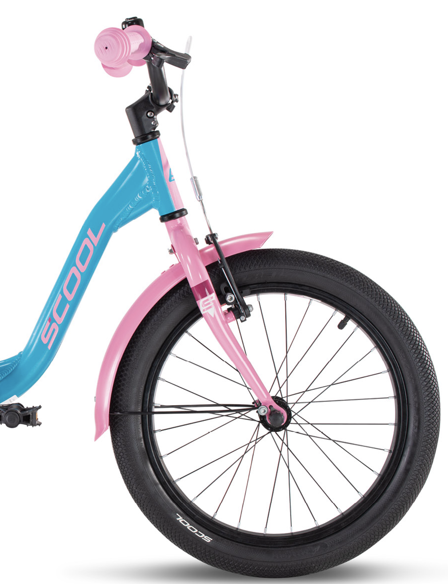 Showroom model - S'COOL niXe 18" Alu Ocean - Pink 5+
