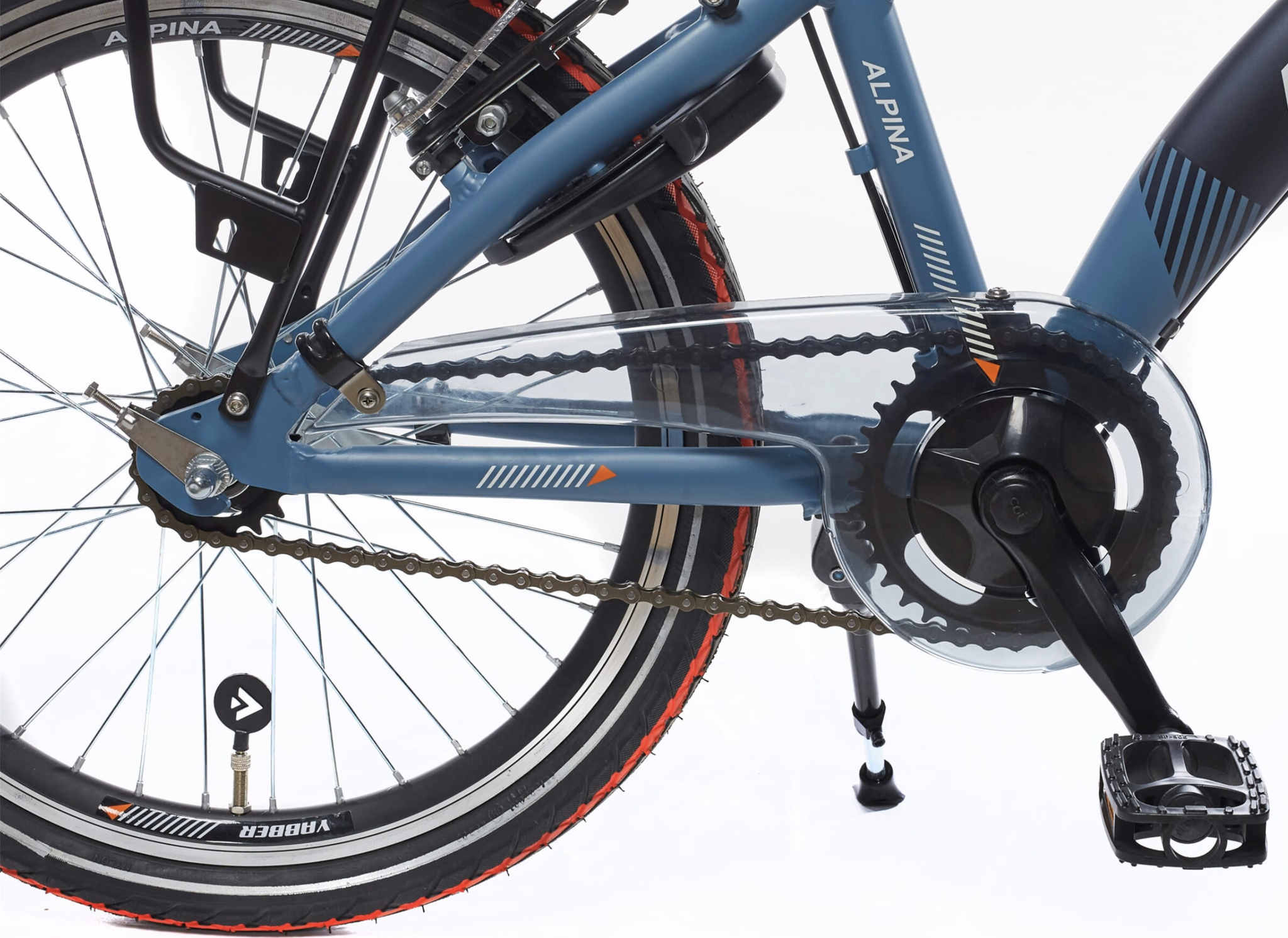 Showroom model - Alpina Yabber jongensfiets 20" Stone Blue - Navy 6+
