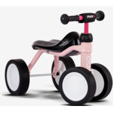 Showroom model - Pukylino oefenfiets met 4 wielen Retro Roze 1+