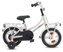 Loekie kinderfietsen Showroom model - Loekie Pick Up meisjesfiets 12" Wit 3+ Loekie kinderfietsen Showroom model - Loekie Pick Up meisjesfiets 12" Wit 3+