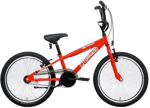 Tornado BMX 20" met terugtraprem Rood 6+
