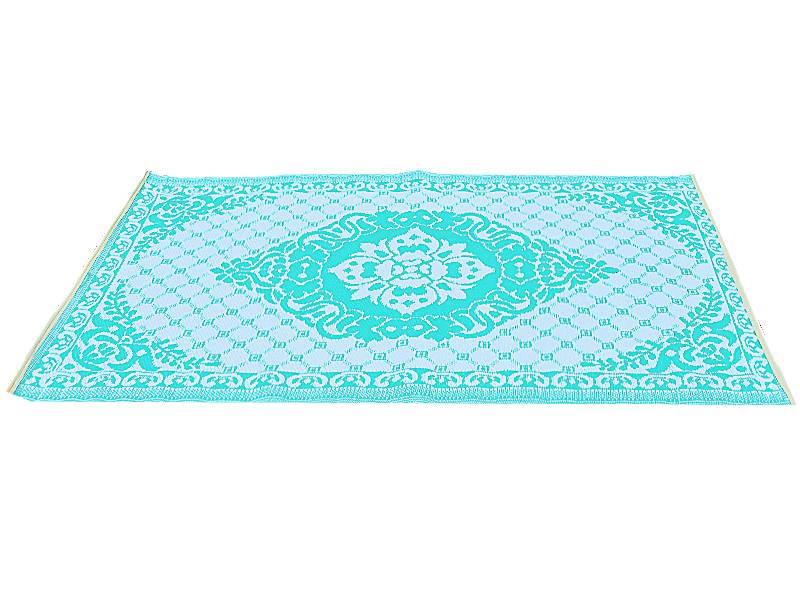 Turquoise oosters tuinkleed