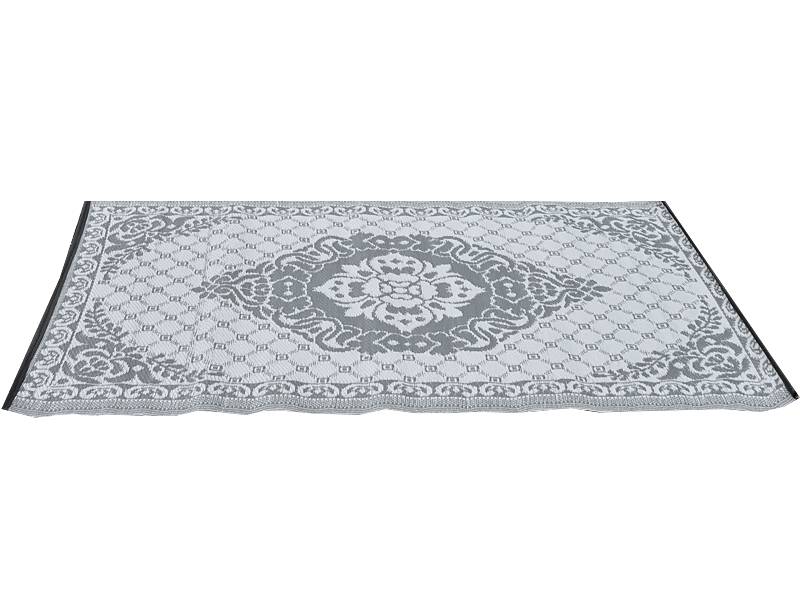 Wonder Rugs Buitentapijt grijs met wit arabisch