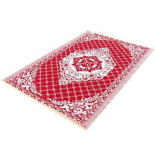 Wonder Rugs Plastic buitenkleed rood