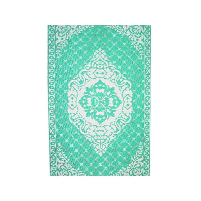 Turquoise oosters tuinkleed