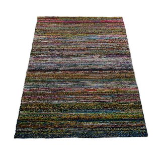 Vloerkleed katoen en zijde