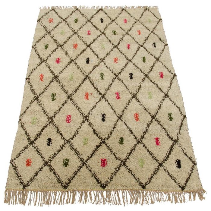 Vloerkleed wol 160 x 230 cm