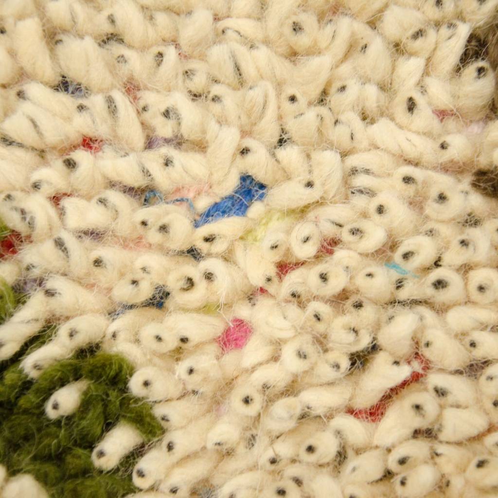 Vloerkleed wol 160 x 230 cm