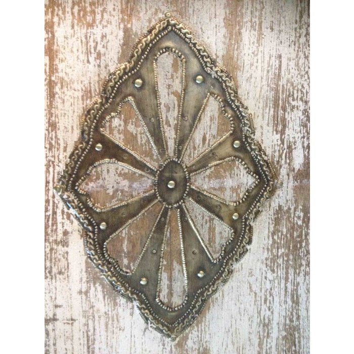 Salontafel oriental met goud en metaal inleg