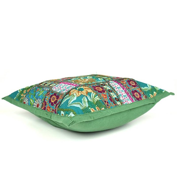 Kussentje groen India