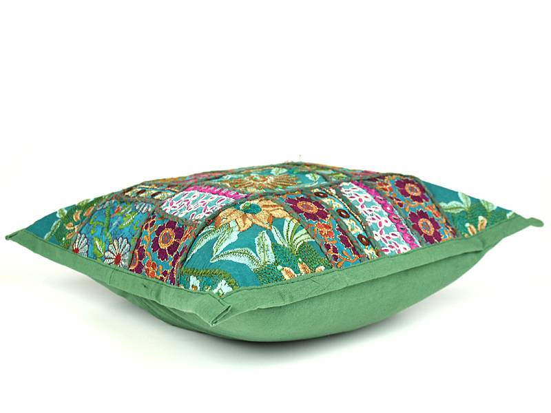 Kussentje groen India