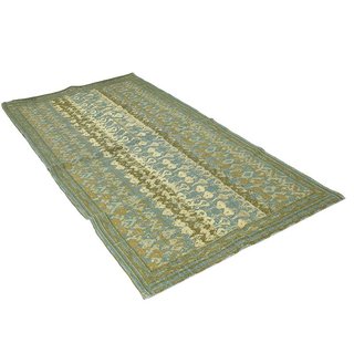 Vloerkleed jade met goud