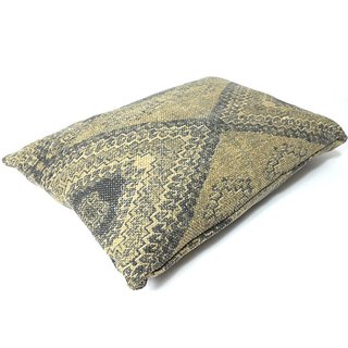 Kussen grijs groen diamant