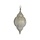 Witte oosterse lamp met filigraan patronen