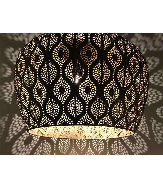 Nieuw Grote oosterse design hanglamp goud lotus - Merel in Wonderland XH-38